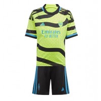 Koszulka piłkarska Arsenal Gabriel Jesus #9 Strój wyjazdowy dla dzieci 2023-24 tanio Krótki Rękaw (+ Krótkie spodenki)